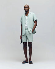 MENS WINDCREST LINEN BLEND DRAWSTRING SHORT - B6R474C200