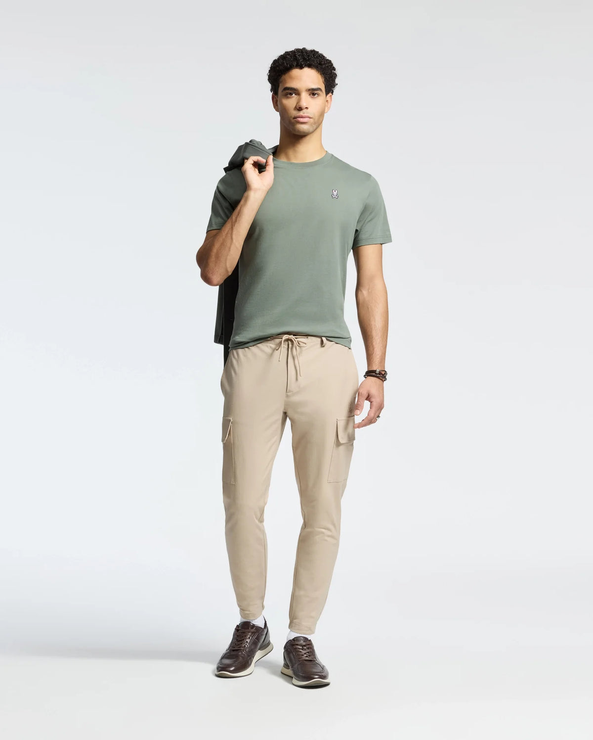 MENS CLASSIC CREW NECK TEE - B6U014B200