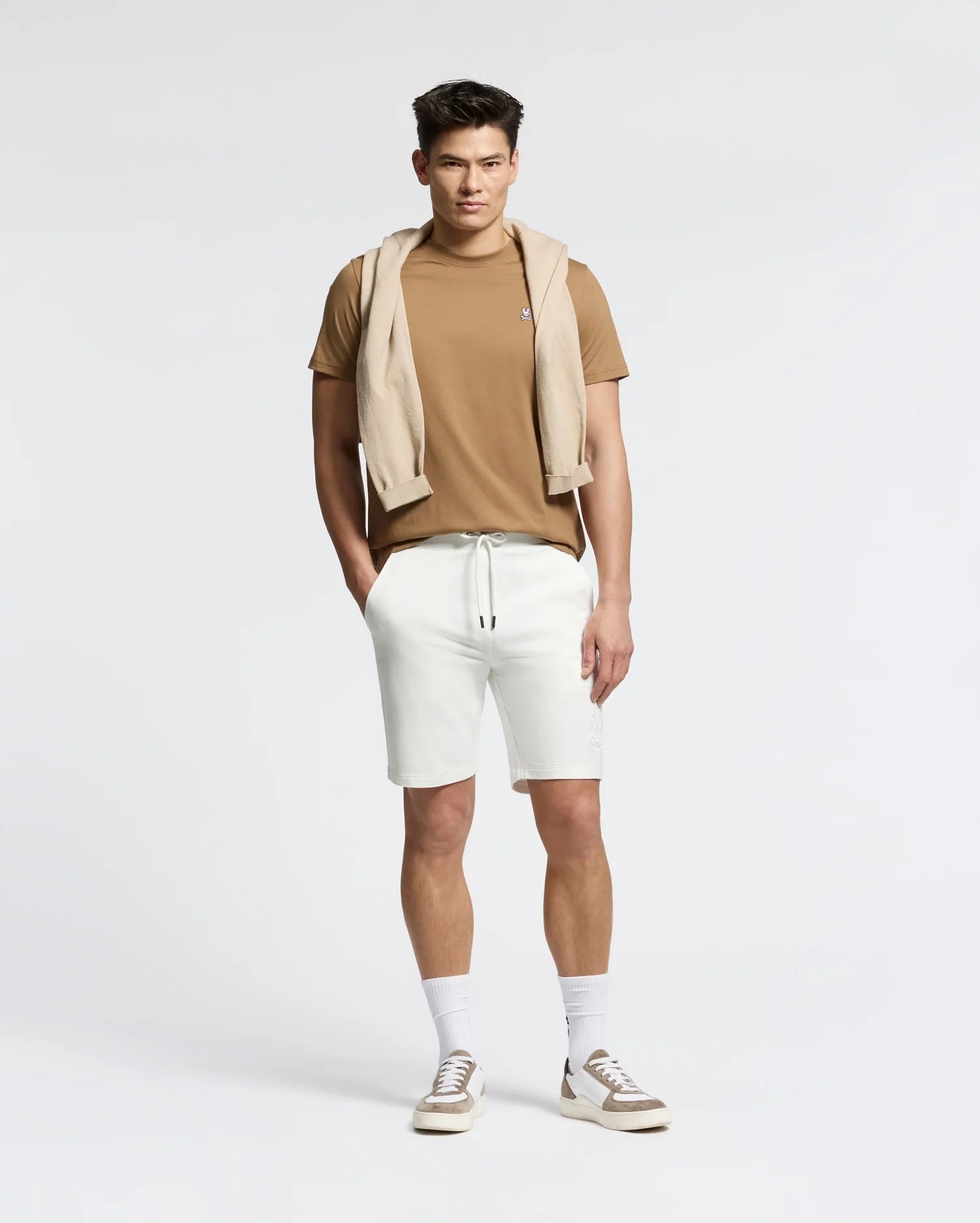 MENS CLASSIC CREW NECK TEE - B6U014F200