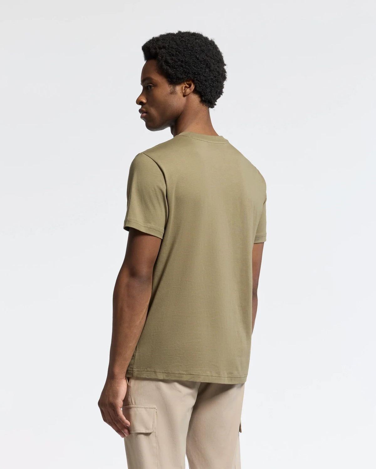 MENS CLASSIC CREW NECK TEE - B6U014F200
