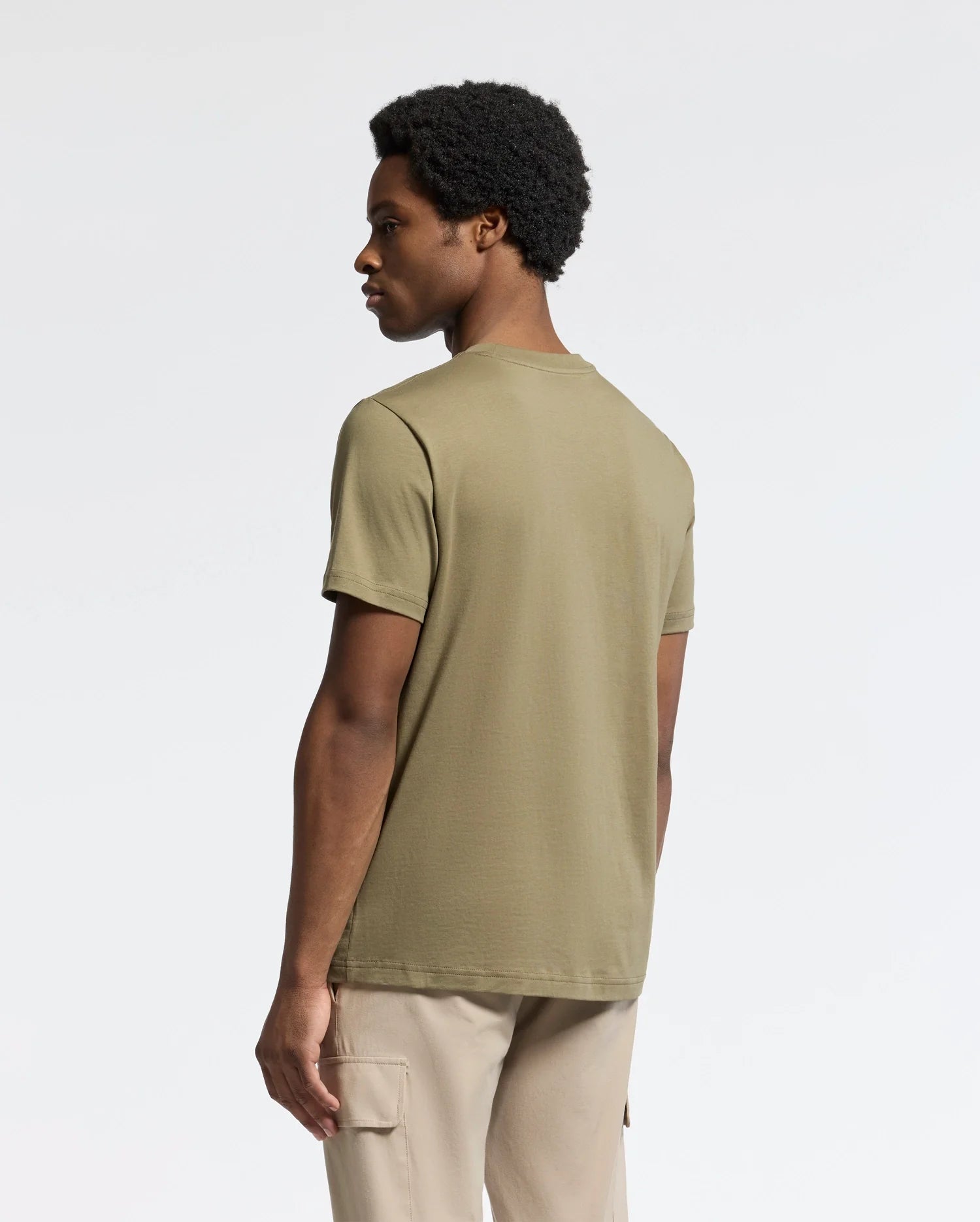 MENS CLASSIC CREW NECK TEE - B6U014F200