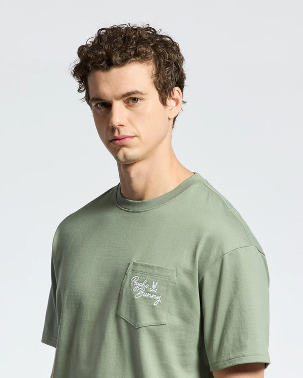 MENS DESERT OVERSIZED POCKET TEE - B6U512F200