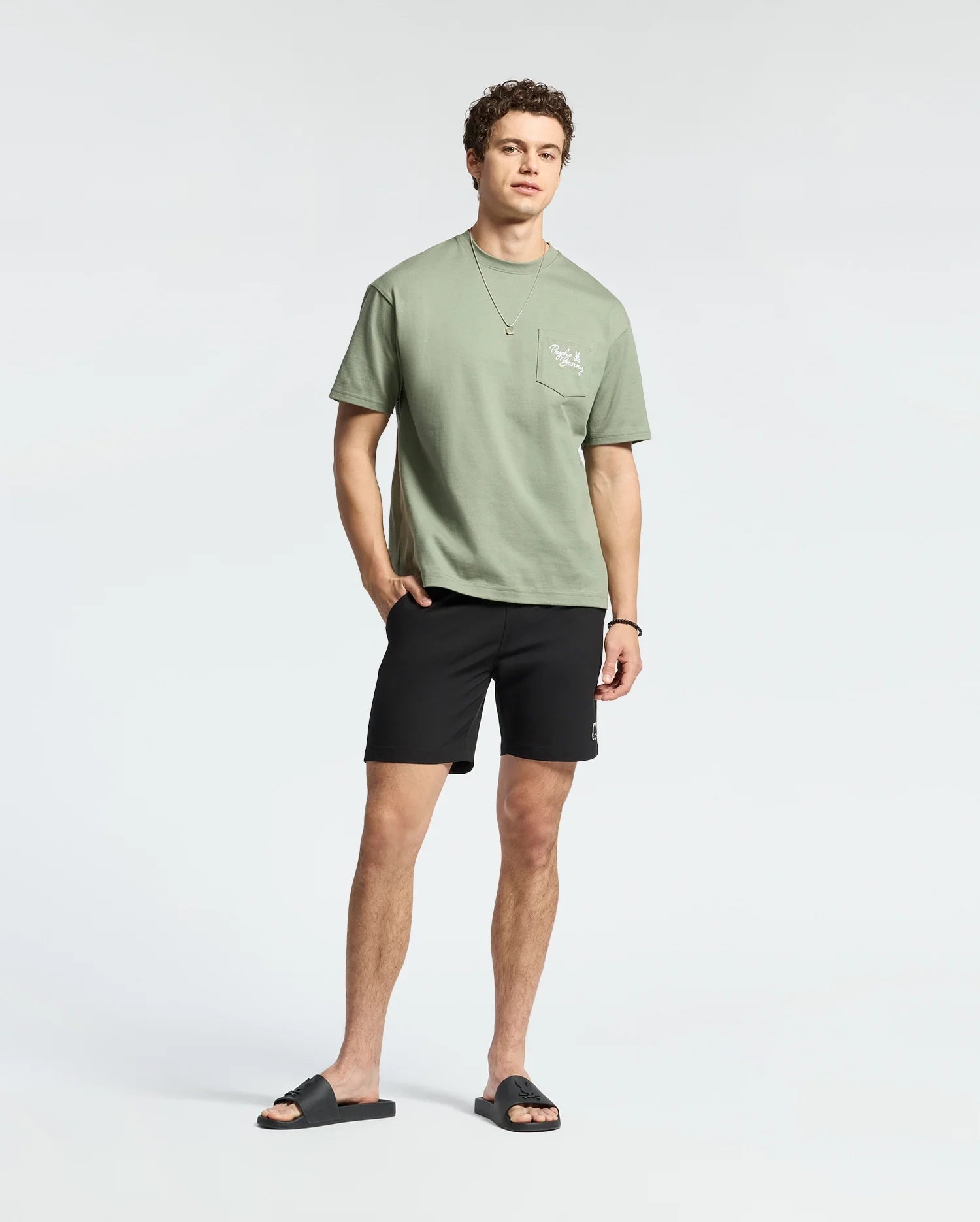 MENS DESERT OVERSIZED POCKET TEE - B6U512F200