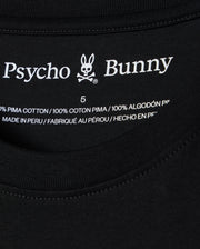 Label detail on Men's pima cotton Los Angeles City Tee
