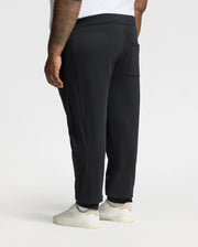 Homme Grandes Tailles Pantalon Levy Essentiel en Molleton