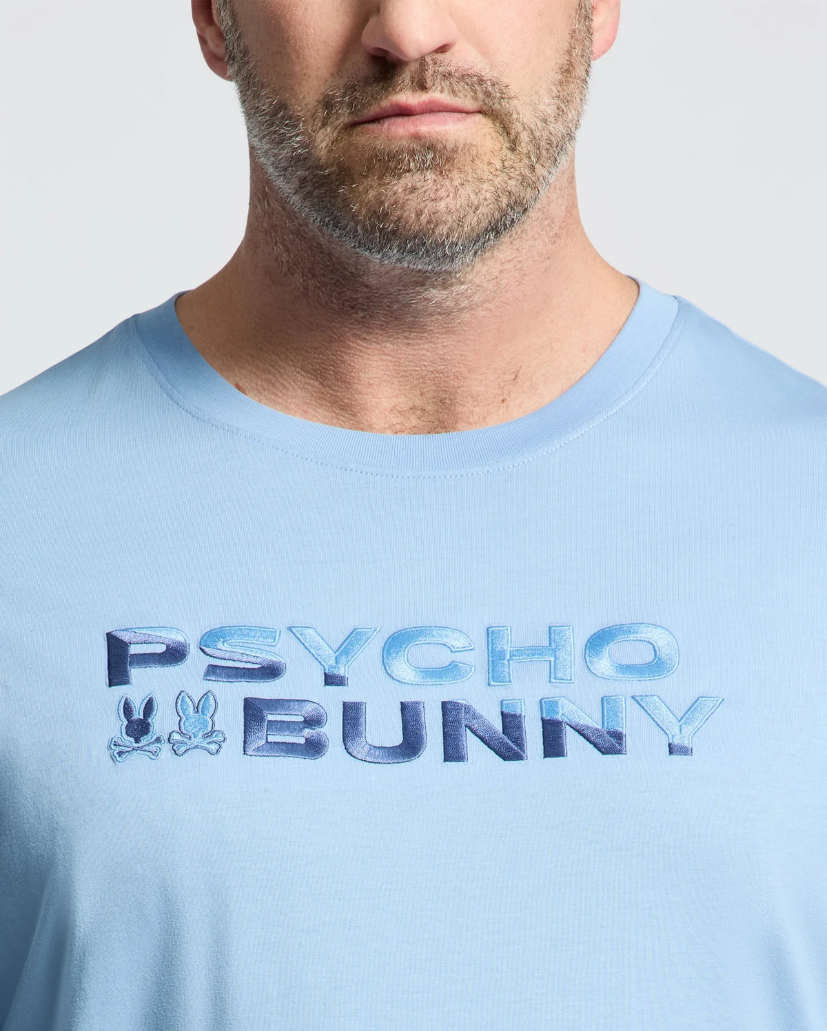 MENS BIG AND TALL BERNI EMBROIDERED WORDMARK GRAPHIC TEE - B9U417F200
