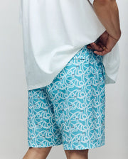 MENS BIG AND TALL CYRUS ALL OVER PRINT SWIM TRUNK - BB1000003