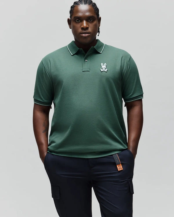 Homme Polo Piqué Grandes Tailles Tate Bunny