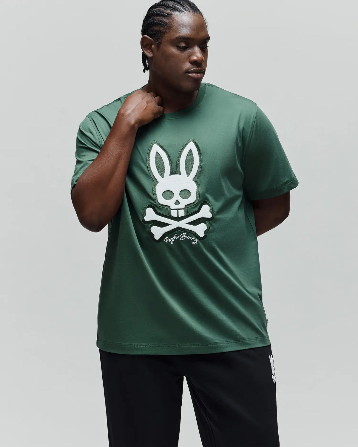 Grandes Tailles T-shirt graphique motif Lapin Tate