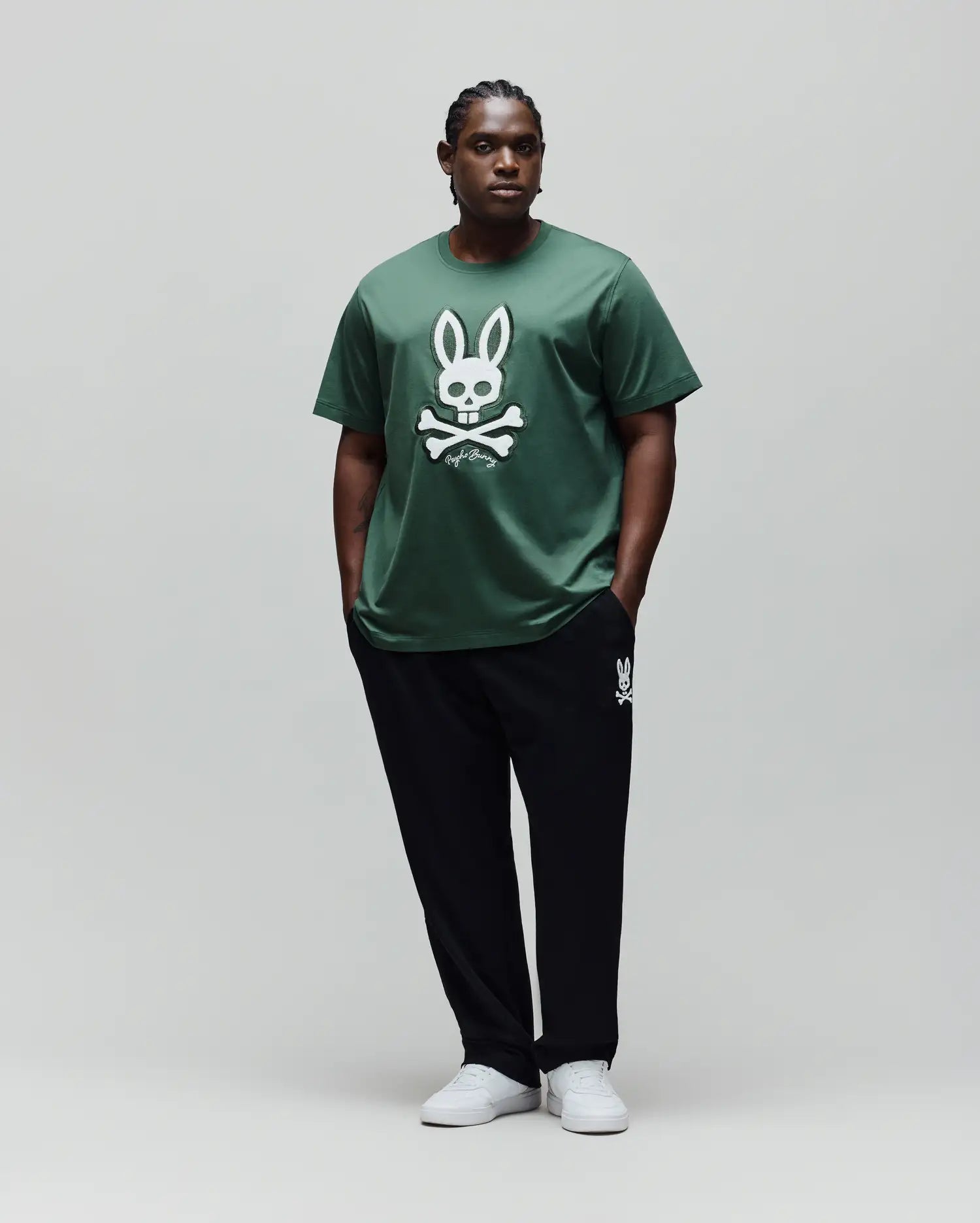 Grandes Tailles T-shirt graphique motif Lapin Tate