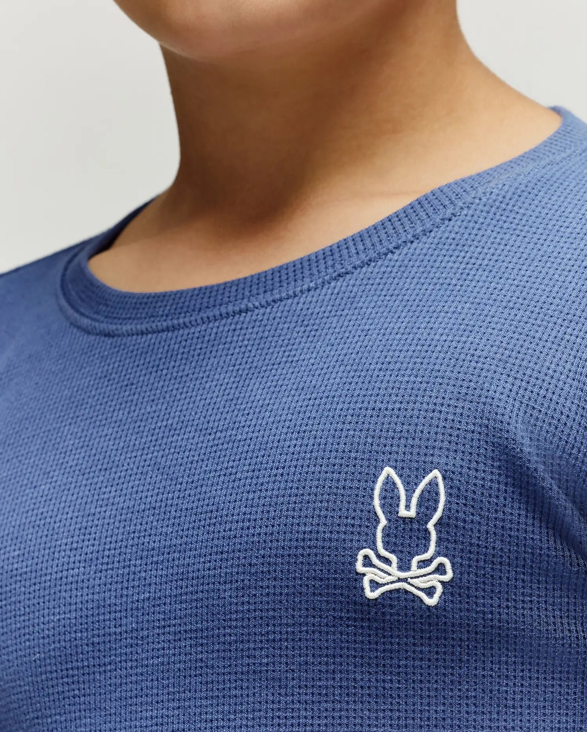 KIDS NOE LONG SLEEVE WAFFLE TEE - KO1400005