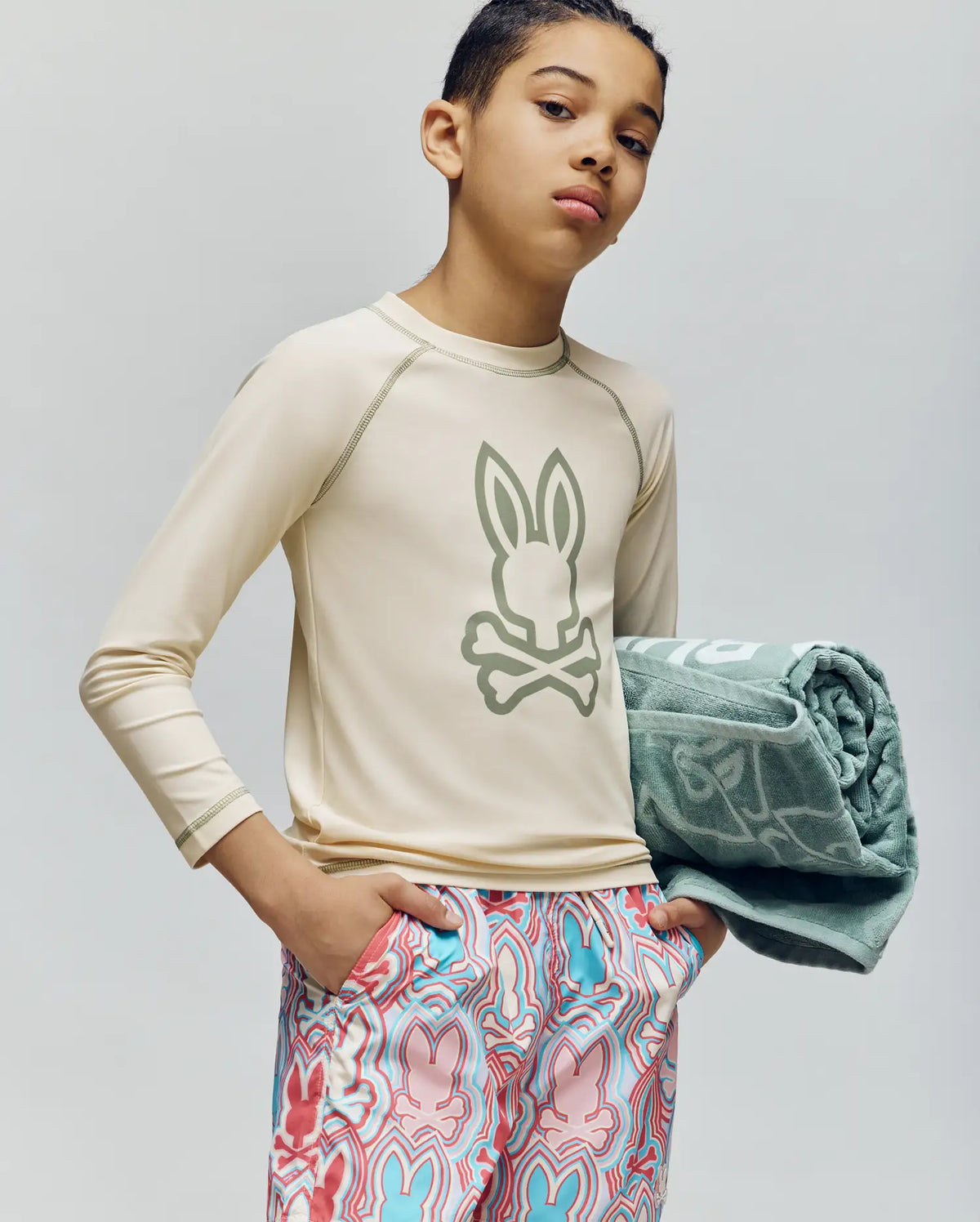 KIDS LONG SLEEVE RASHGUARD - KT0200027