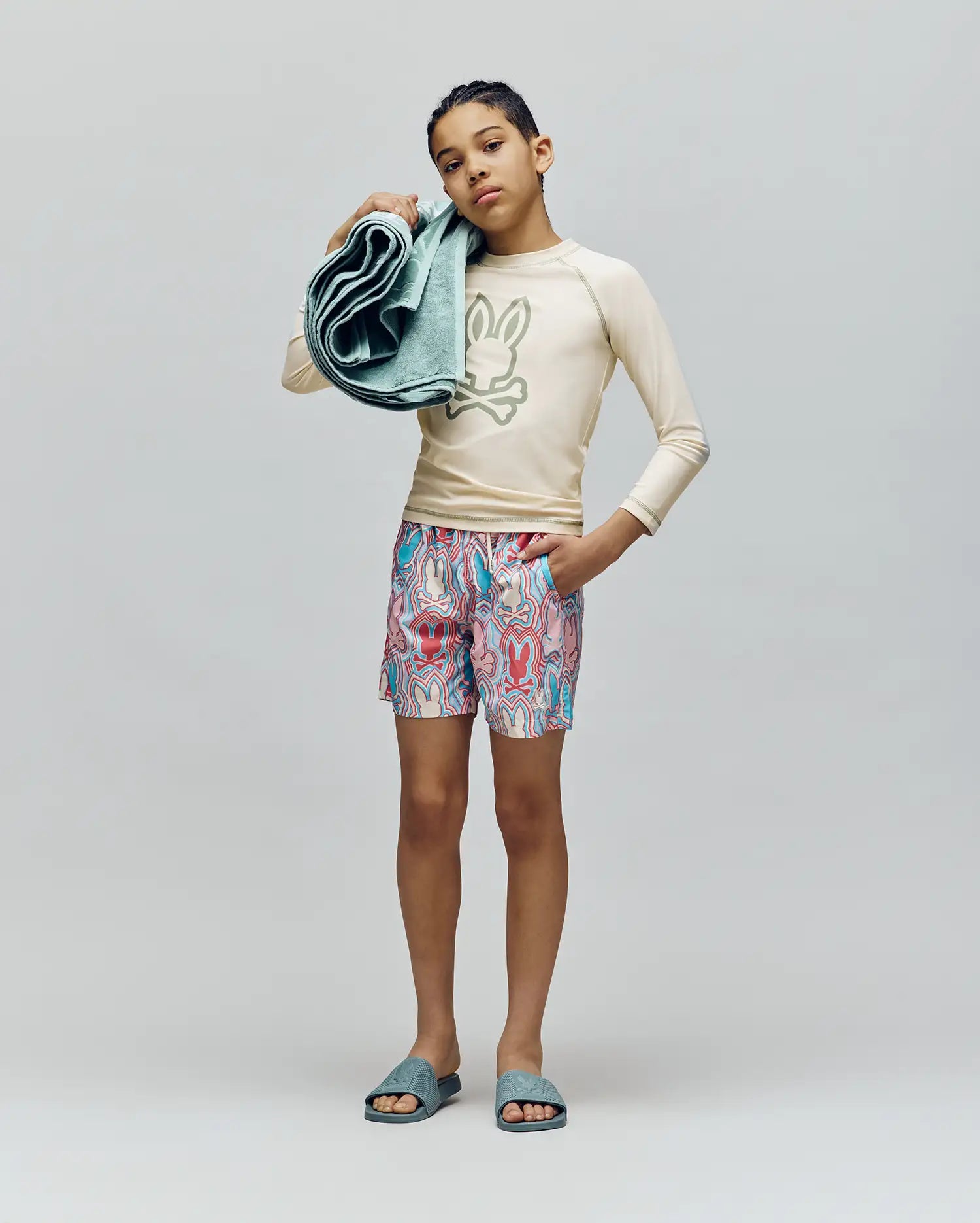 KIDS LONG SLEEVE RASHGUARD - KT0200027