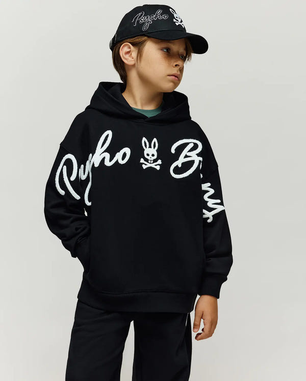 KIDS TATE CHENILLE HOODIE - KT0500041