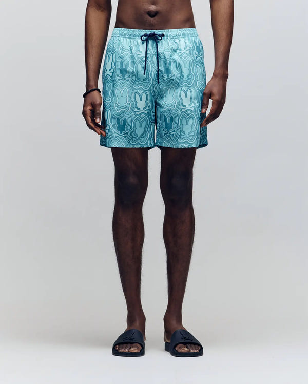 MENS CHUCK ALL OVER PRINT LIGHTWEIGHT SWIM TRUNK - MB1000003