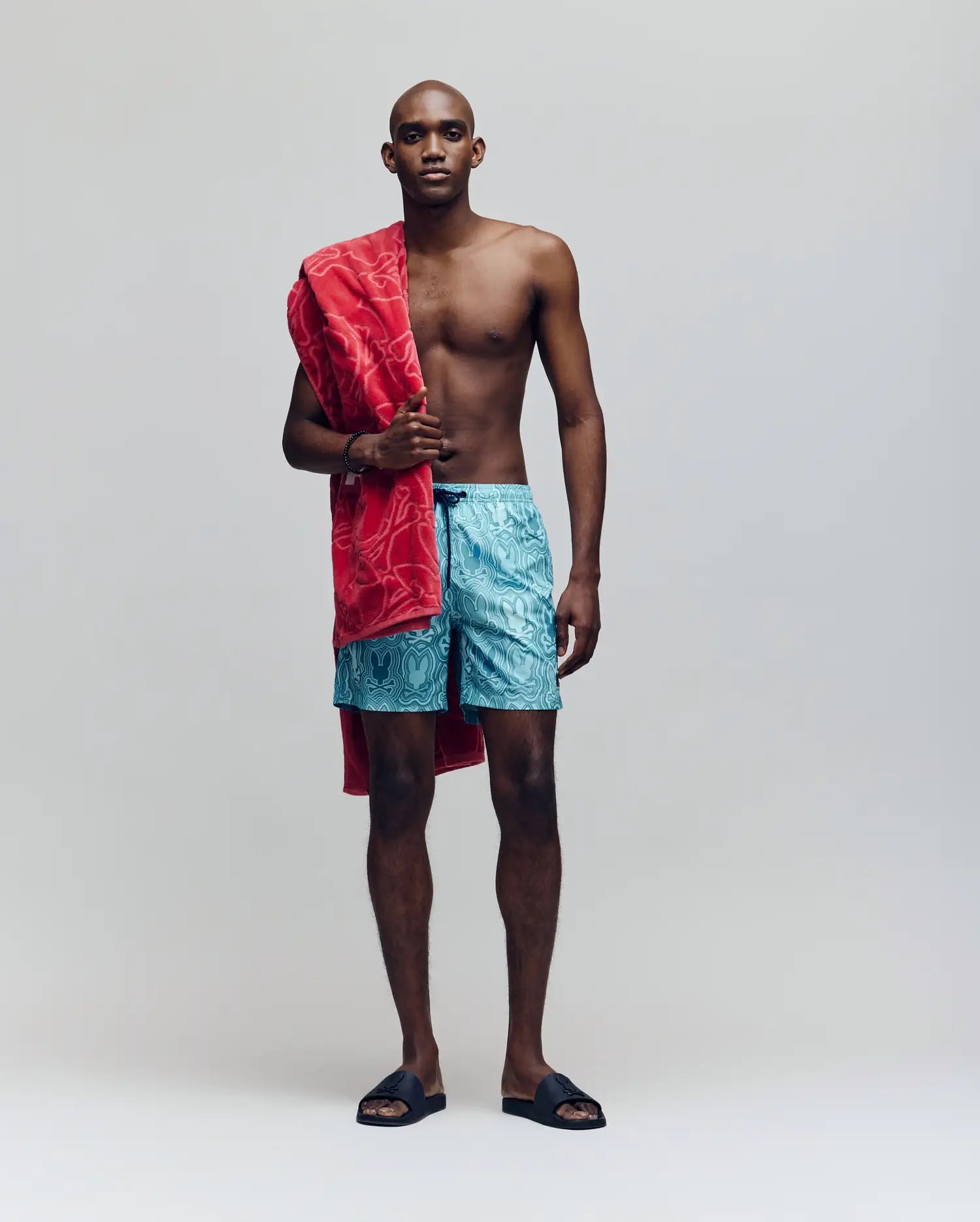 MENS CHUCK ALL OVER PRINT LIGHTWEIGHT SWIM TRUNK - MB1000003
