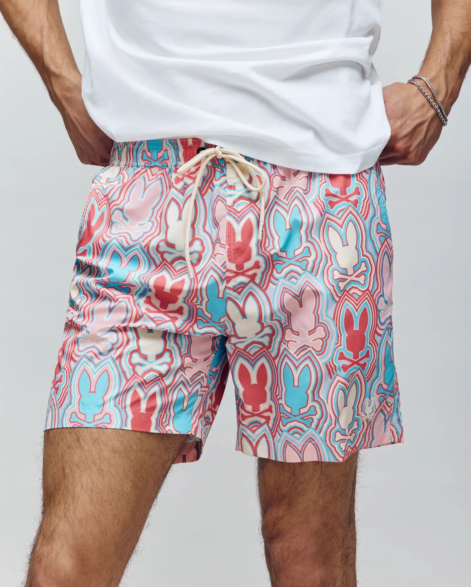 MENS CHUCK ALL OVER PRINT LIGHTWEIGHT SWIM TRUNK - MB1000003