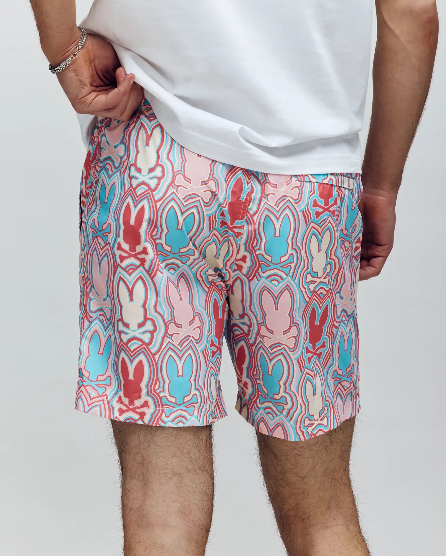 MENS CHUCK ALL OVER PRINT LIGHTWEIGHT SWIM TRUNK - MB1000003
