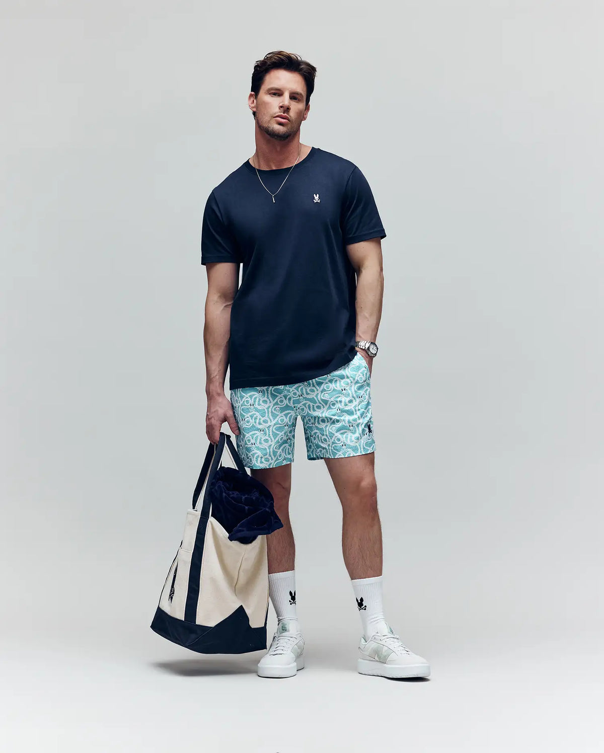 MENS CYRUS ALL OVER PRINT SWIM TRUNK - MB1000004