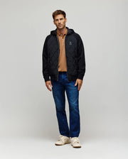 MENS CALLUM MIX MEDIA JACKET - MO1100038