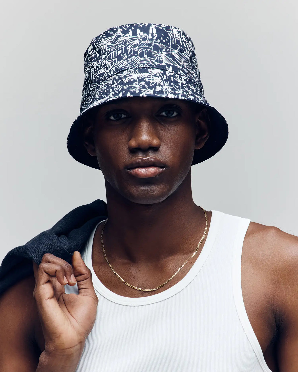 MENS NAXOS REVERSIBLE BUCKET HAT - MO1500006