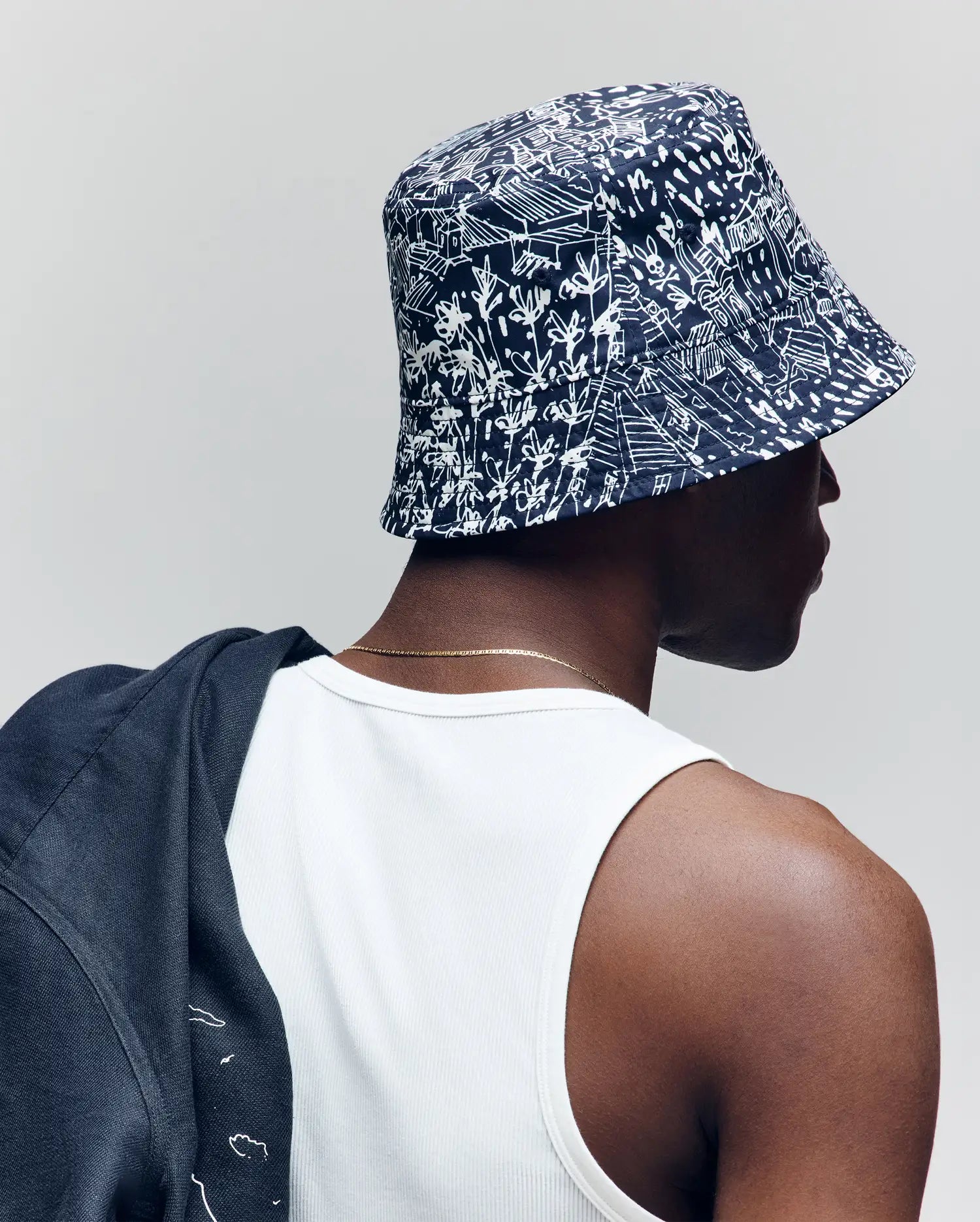 MENS NAXOS REVERSIBLE BUCKET HAT - MO1500006
