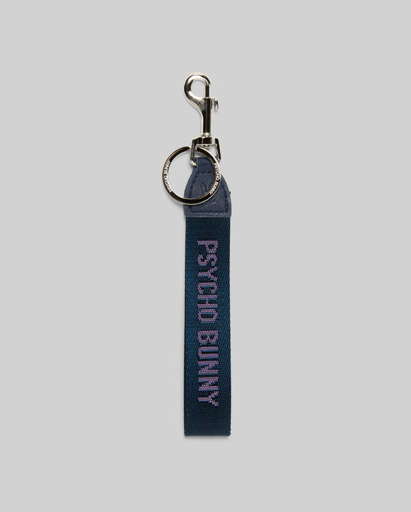 PSYCHO BUNNY WOVEN TAPE KEYCHAIN - MO1700001
