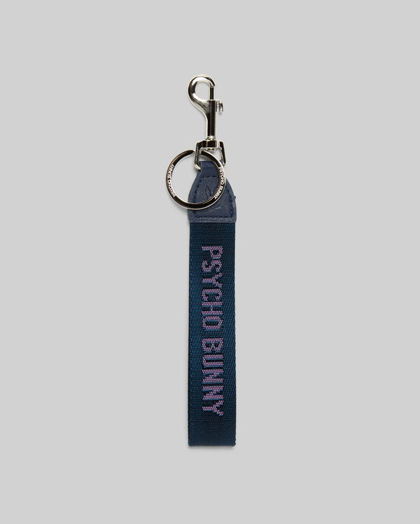PSYCHO BUNNY WOVEN TAPE KEYCHAIN - MO1700001