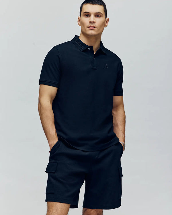 MENS CYRUS WORDMARK PIQUE POLO - MT0100020