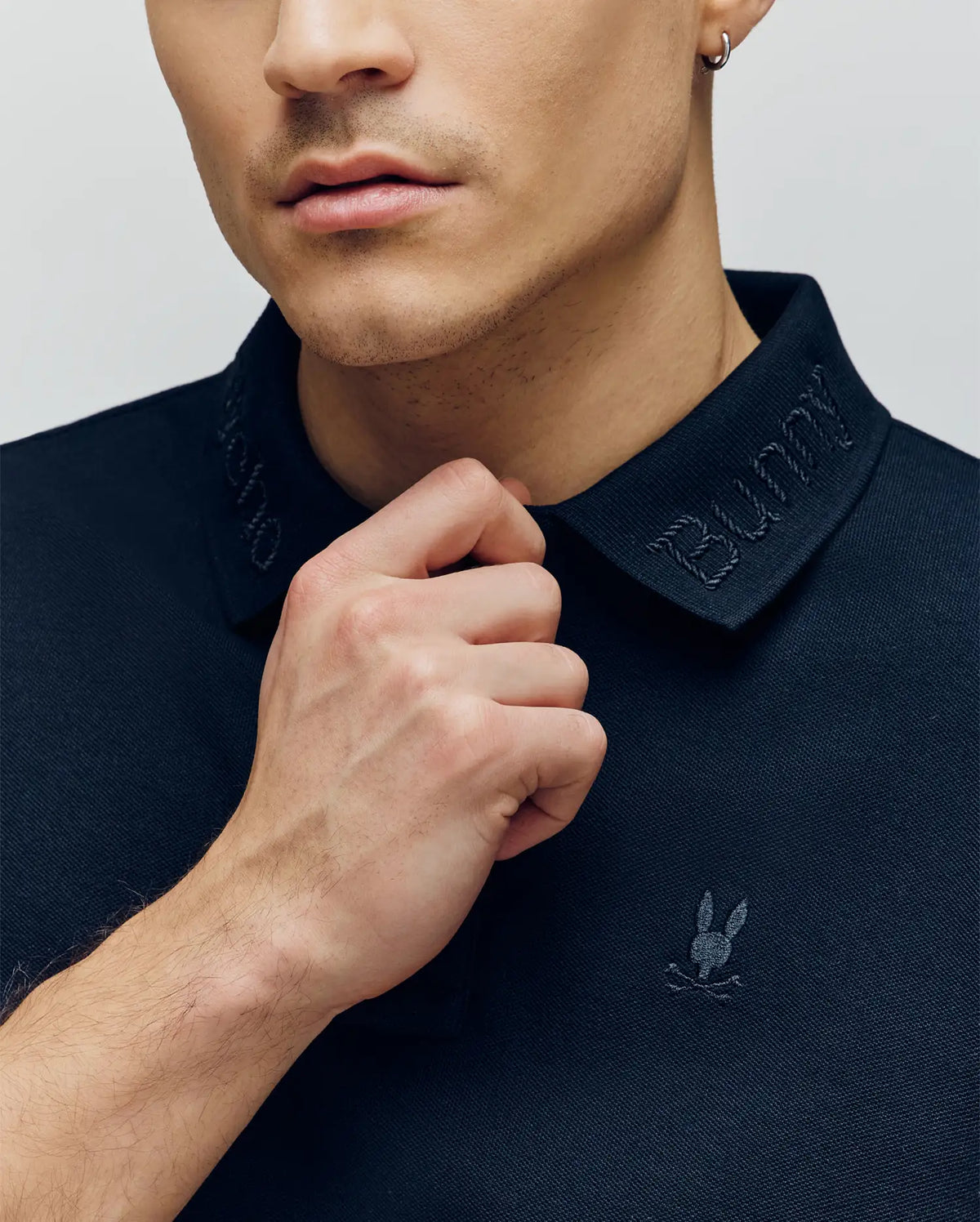 MENS CYRUS WORDMARK PIQUE POLO - MT0100020