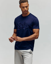 MENS ELIAS GRAPHIC TEE Blue -  MT0200047