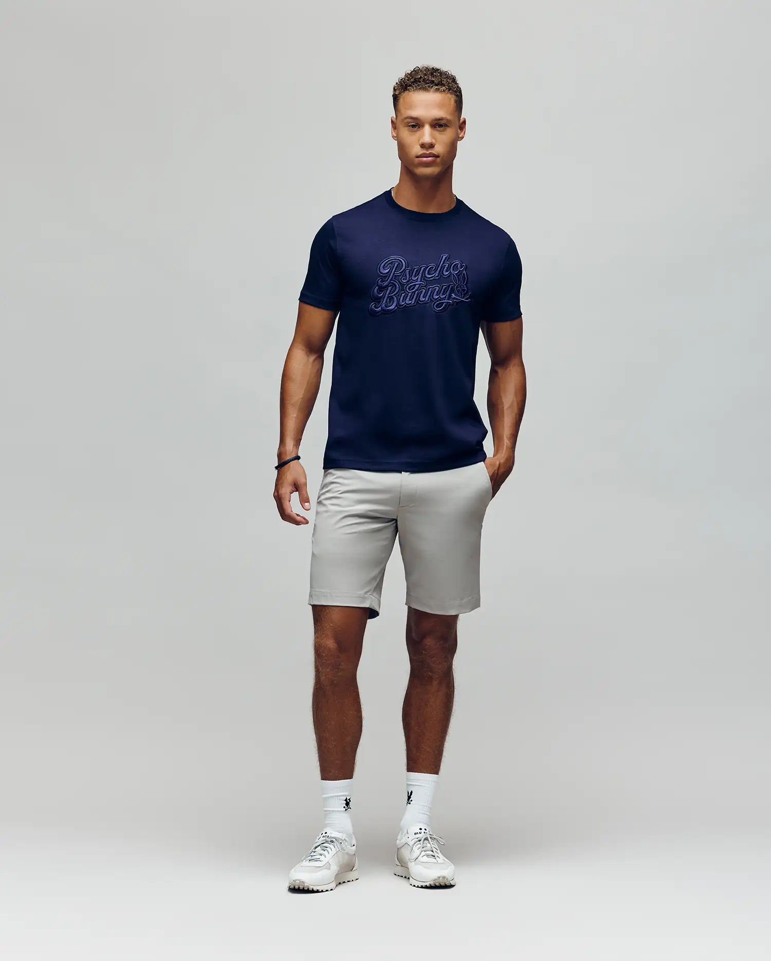 MENS ELIAS GRAPHIC TEE Blue -  MT0200047