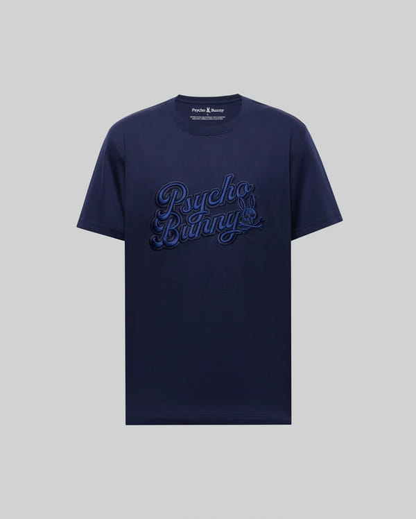 MENS ELIAS GRAPHIC TEE Blue -  MT0200047