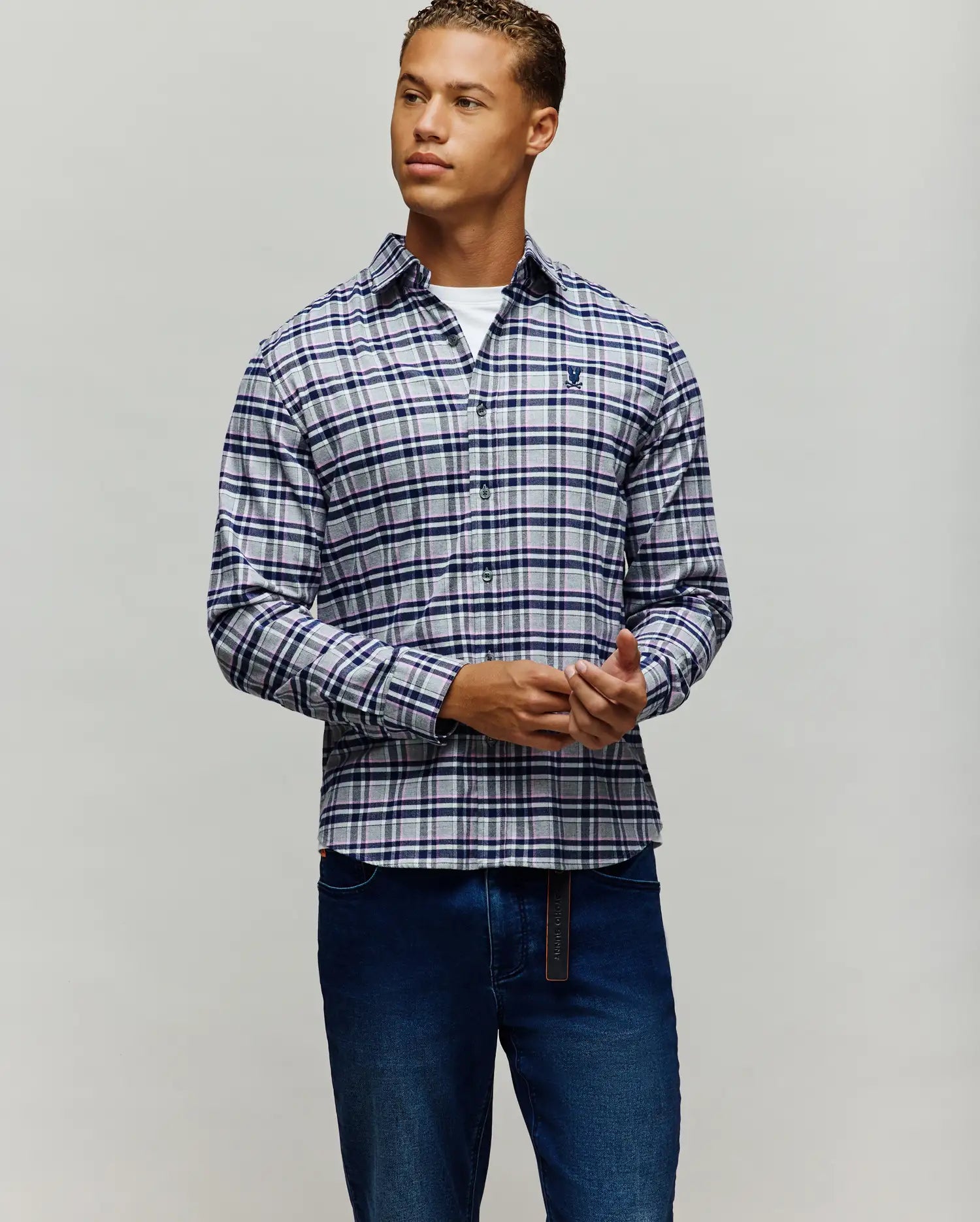 MENS BASTIAN PLAID SHIRT - MT0300161