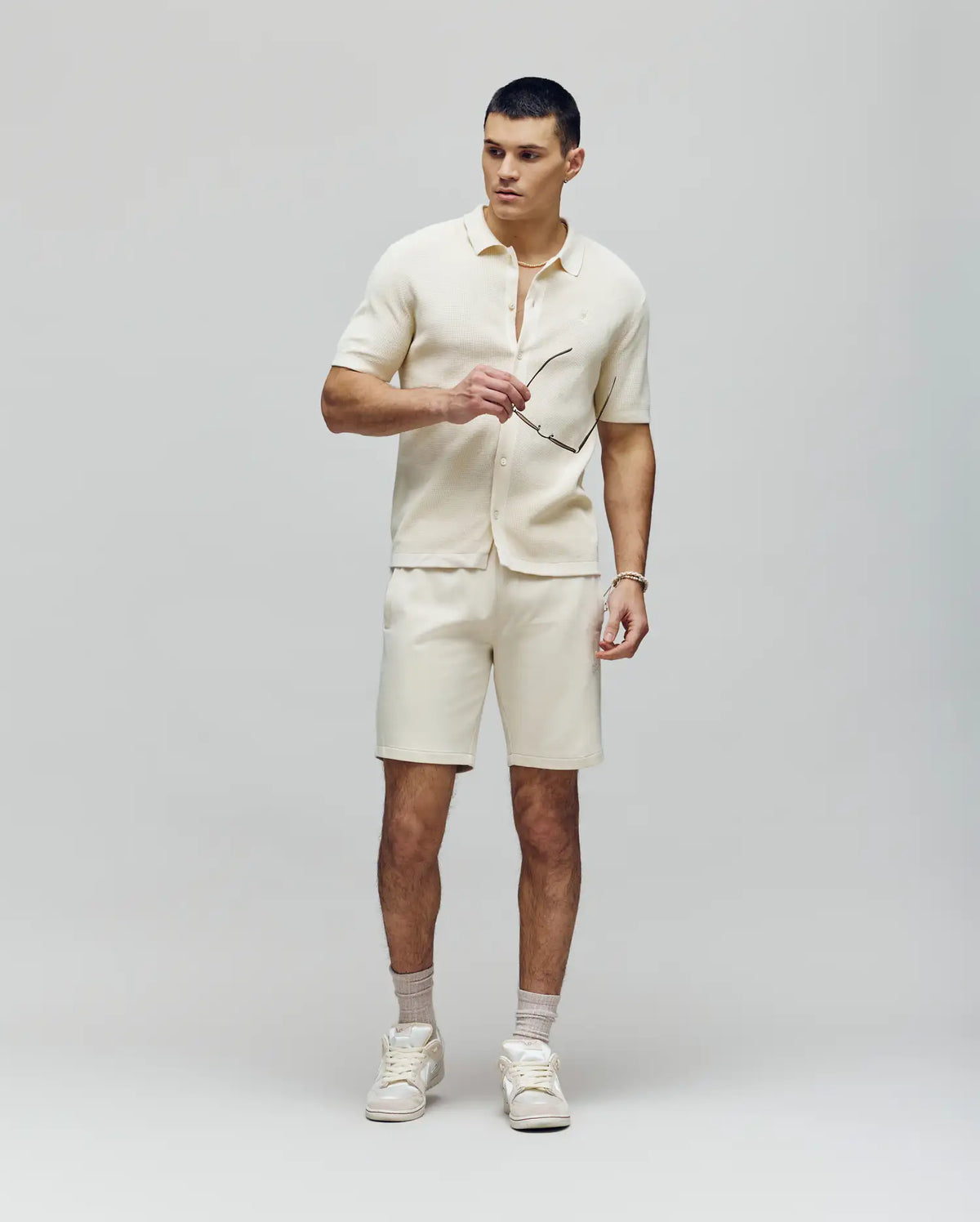 MENS MORGAN TEXTURED KNIT SHIRT - MT0400002