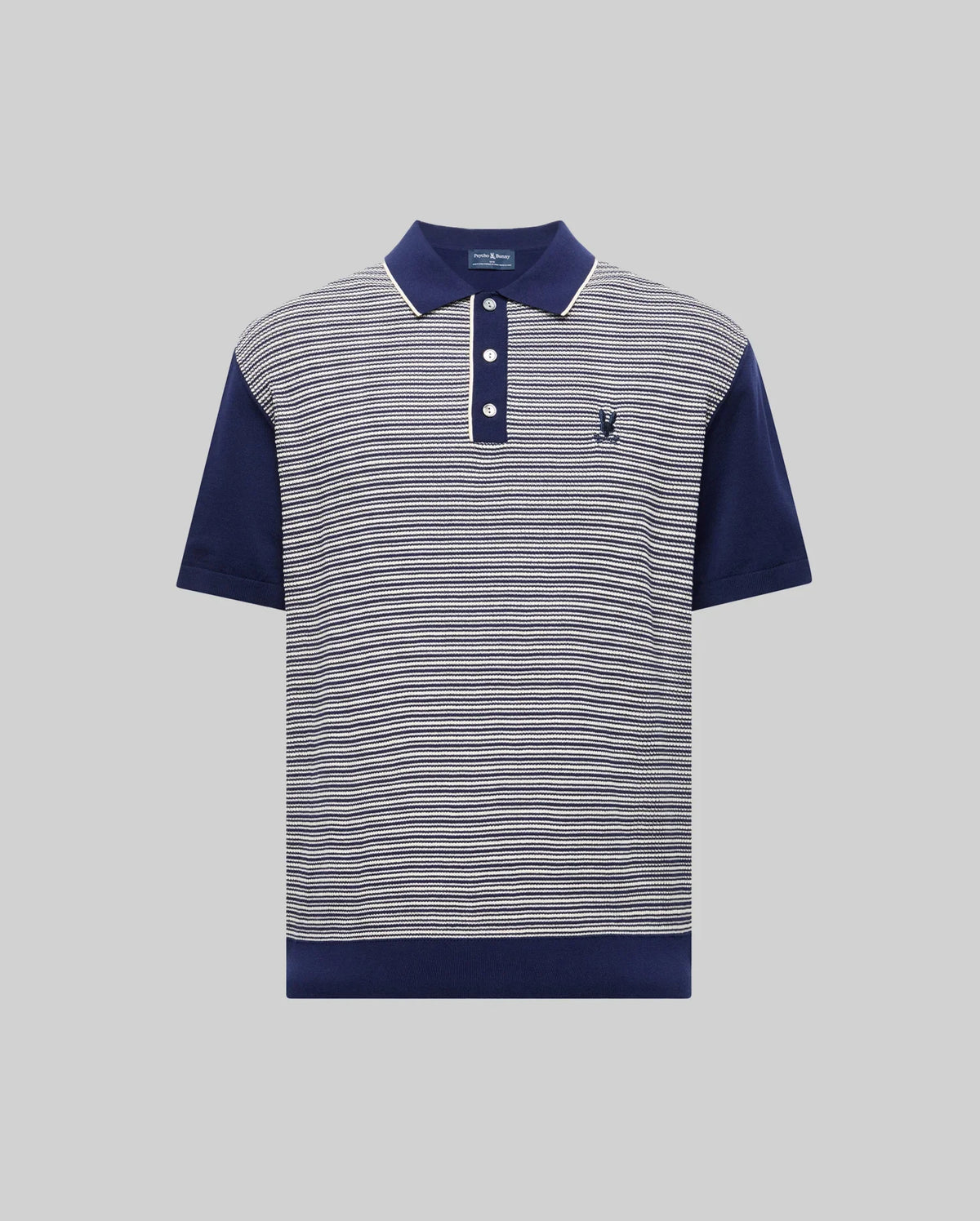 MENS KENNY STRIPED KNIT POLO - MT0400003