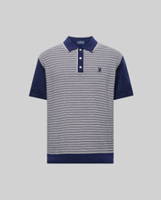 MENS KENNY STRIPED KNIT POLO - MT0400003