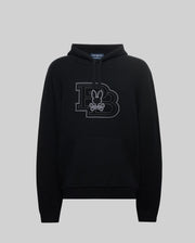 MENS MARLON TEXTURE STITCH HOODIE - MT0400046
