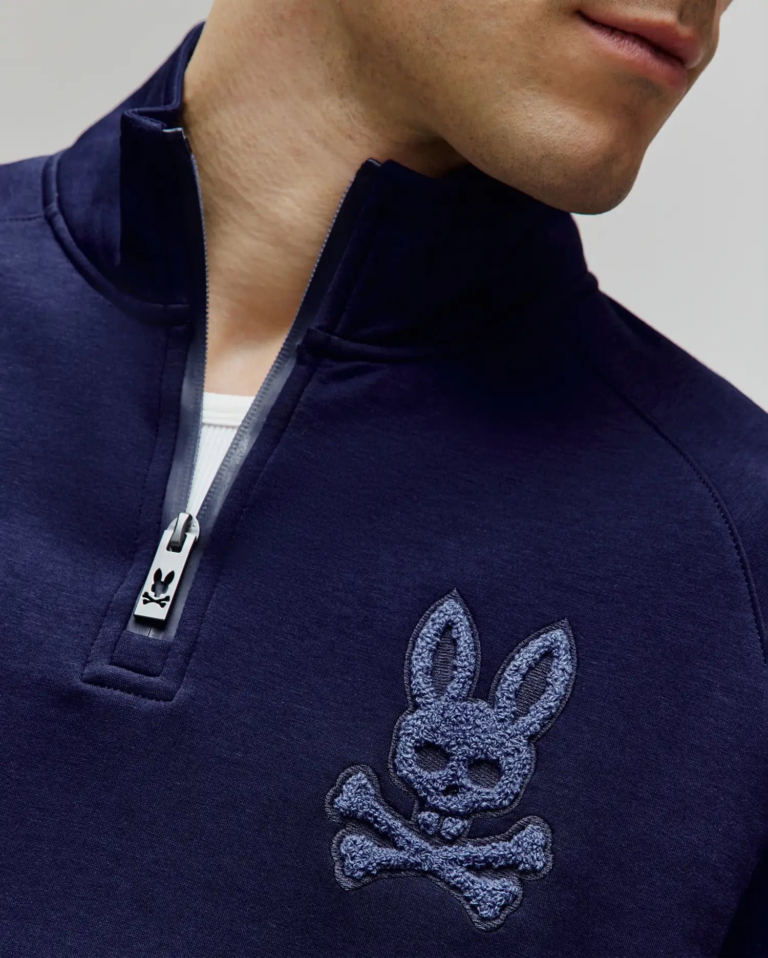 MENS TATE 1/4 ZIP CHENILLE PULLOVER - MT0500148