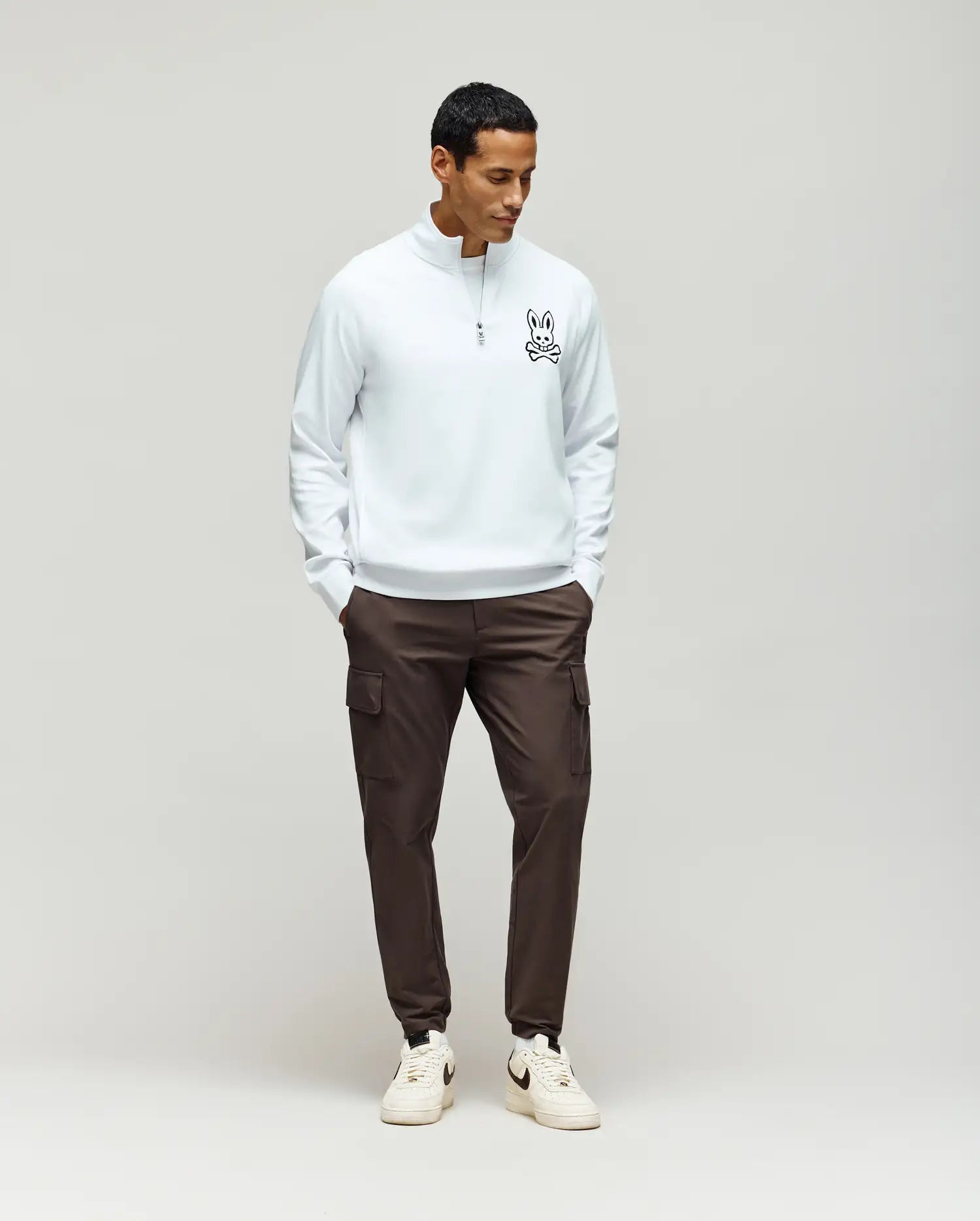 MENS TATE 1/4 ZIP CHENILLE PULLOVER - MT0500148